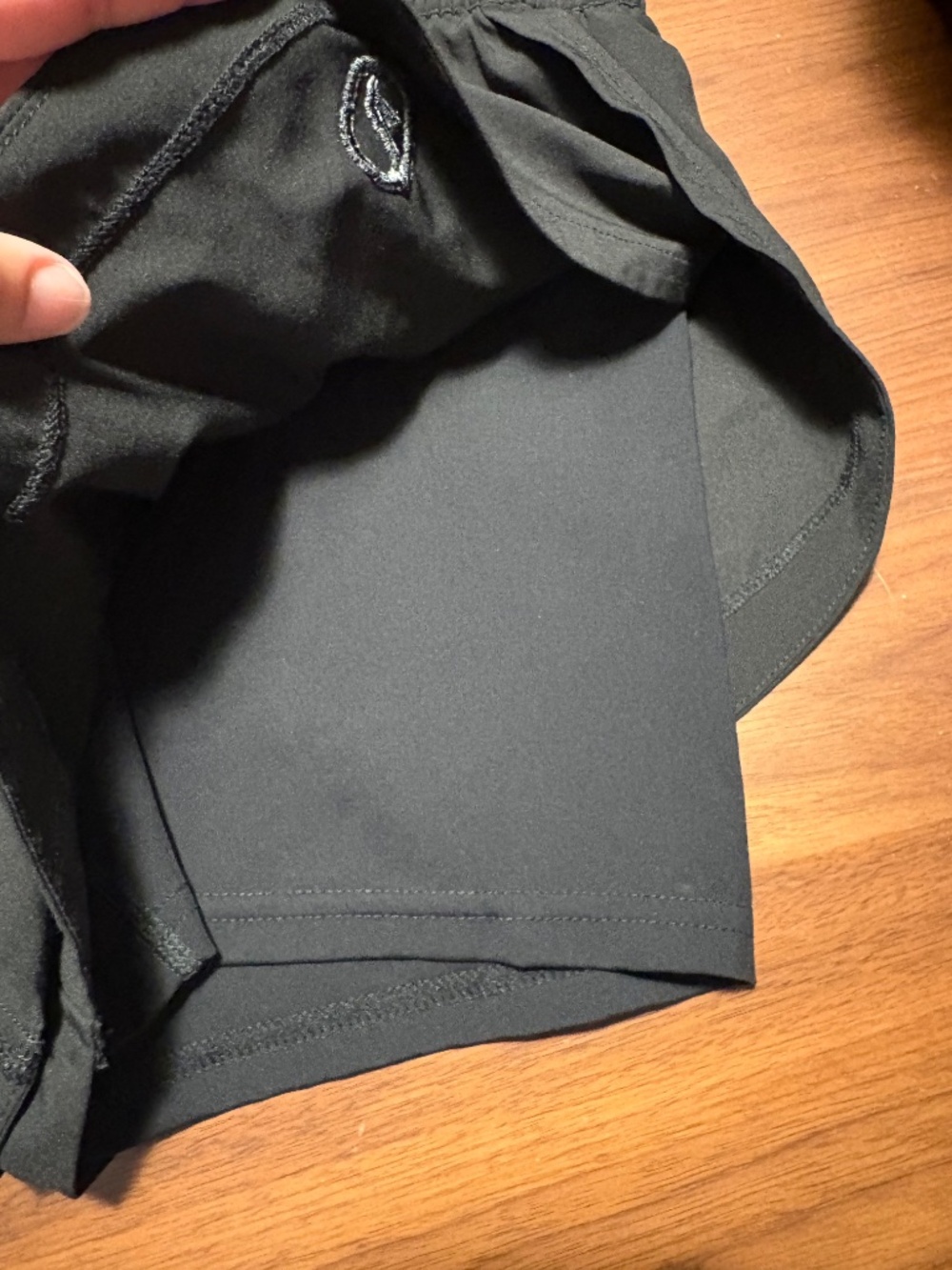 Vuori Black Women's 2-in-1 Athletic Shorts - Picture 7 of 9